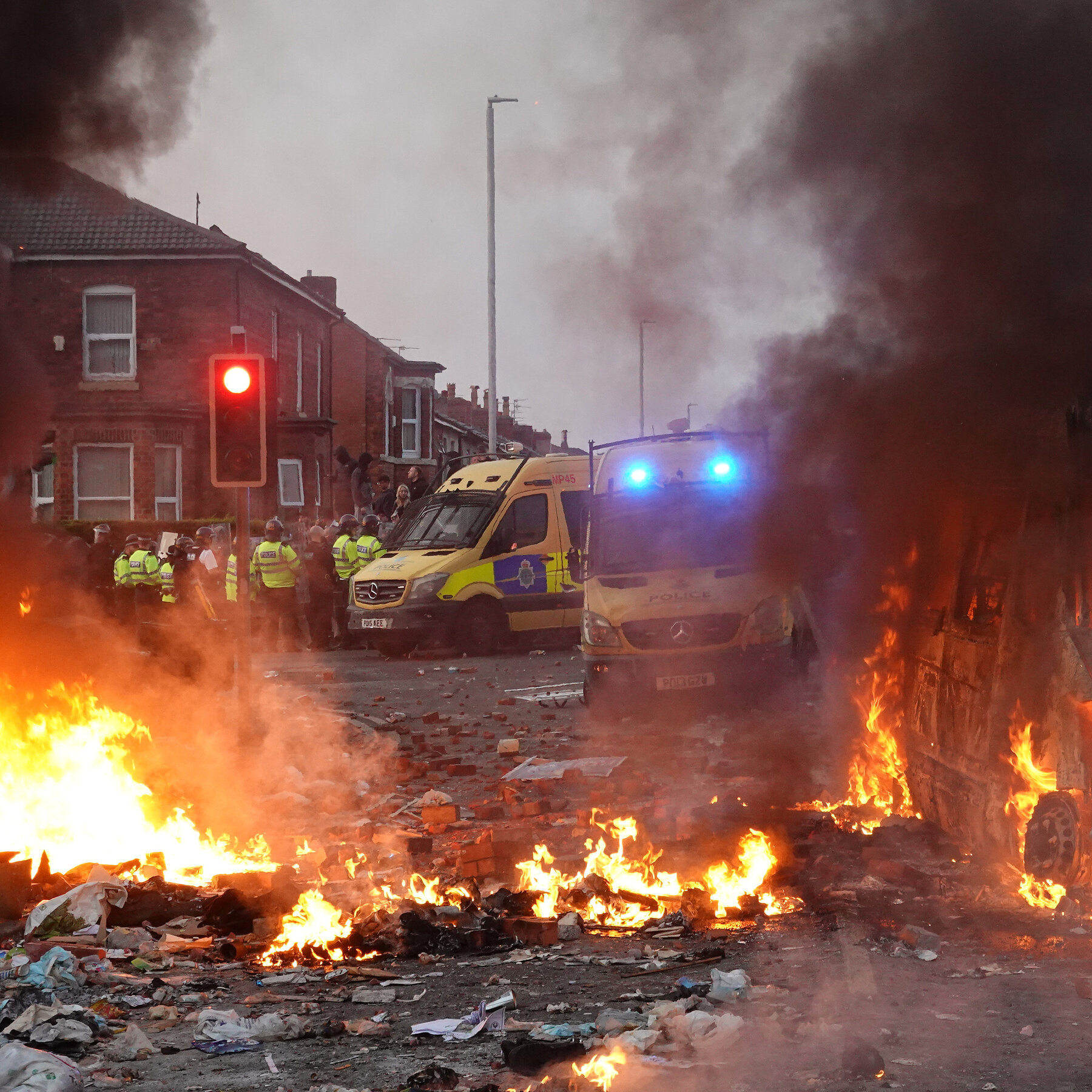 Who Are the Far-Right Groups Behind the U.K. Riots?