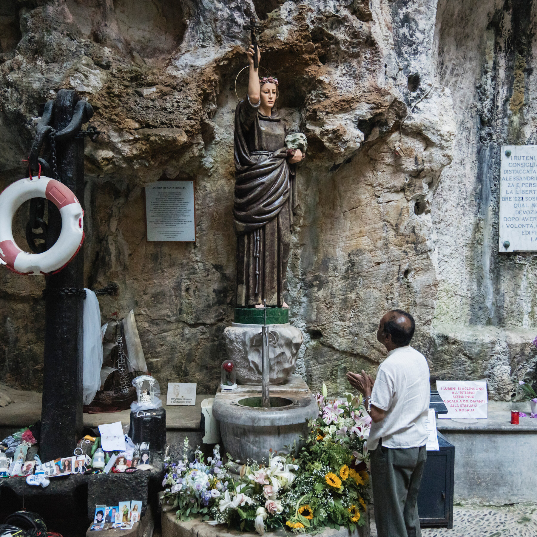 In Palermo, a Catholic Saint Joins the Hindu Pantheon