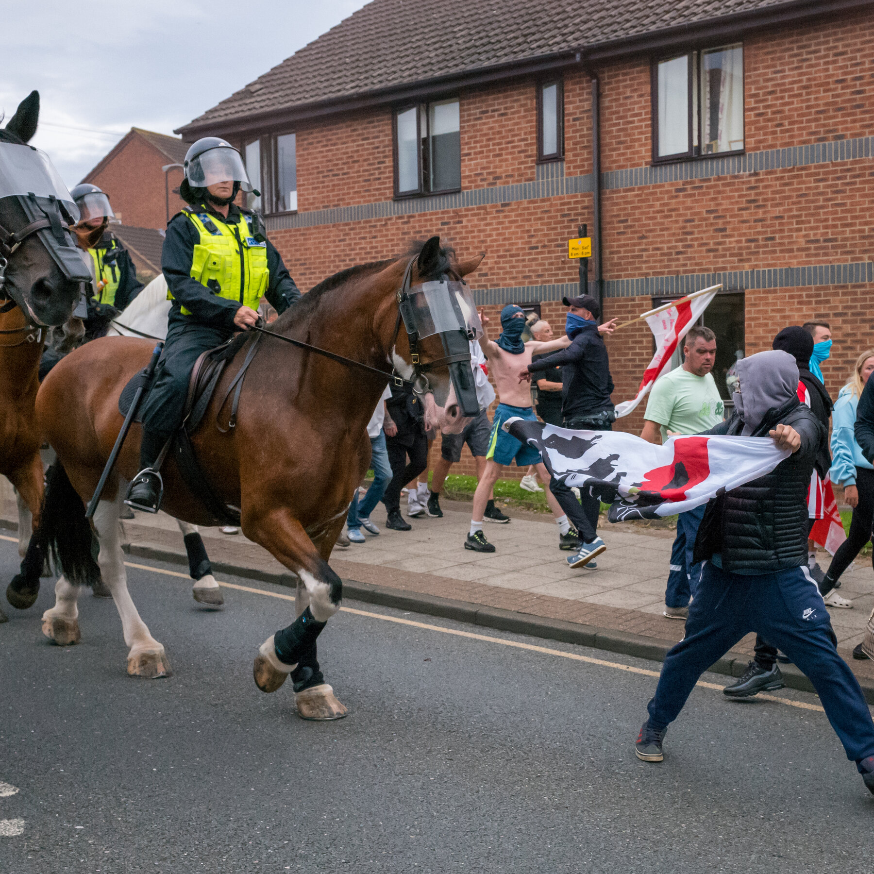 ‘Why Trash Your Own Town?’ An English City Reckons With a Riot.