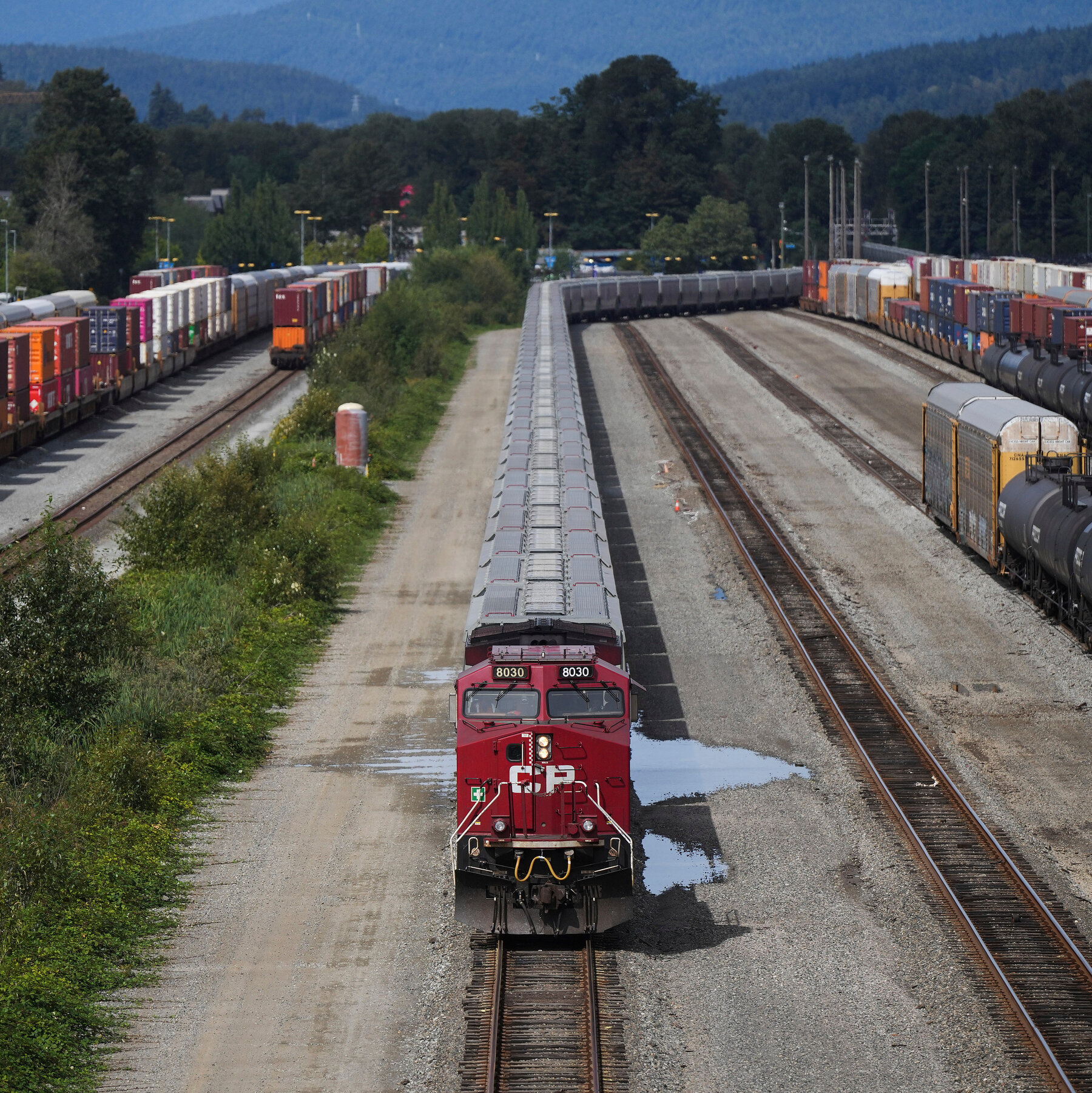 Canada’s Freight Railroads Halt Operations Amid Labor Dispute