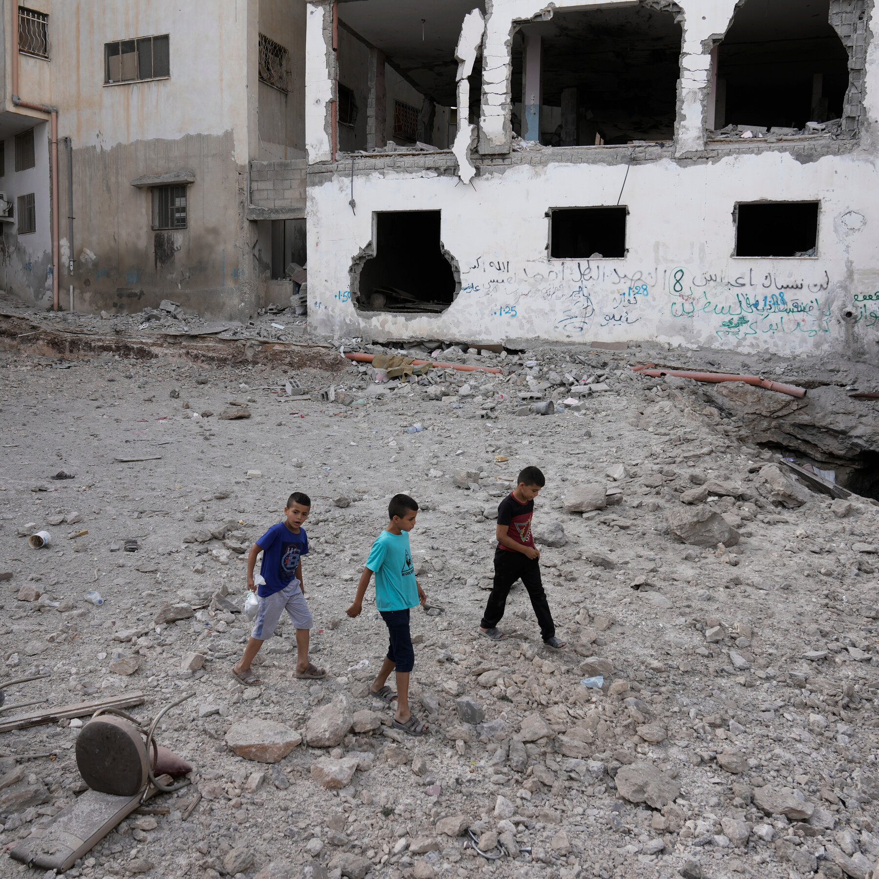 Middle East Crisis: Palestinians Assess Damage After Israeli Military Pulls Back From Jenin