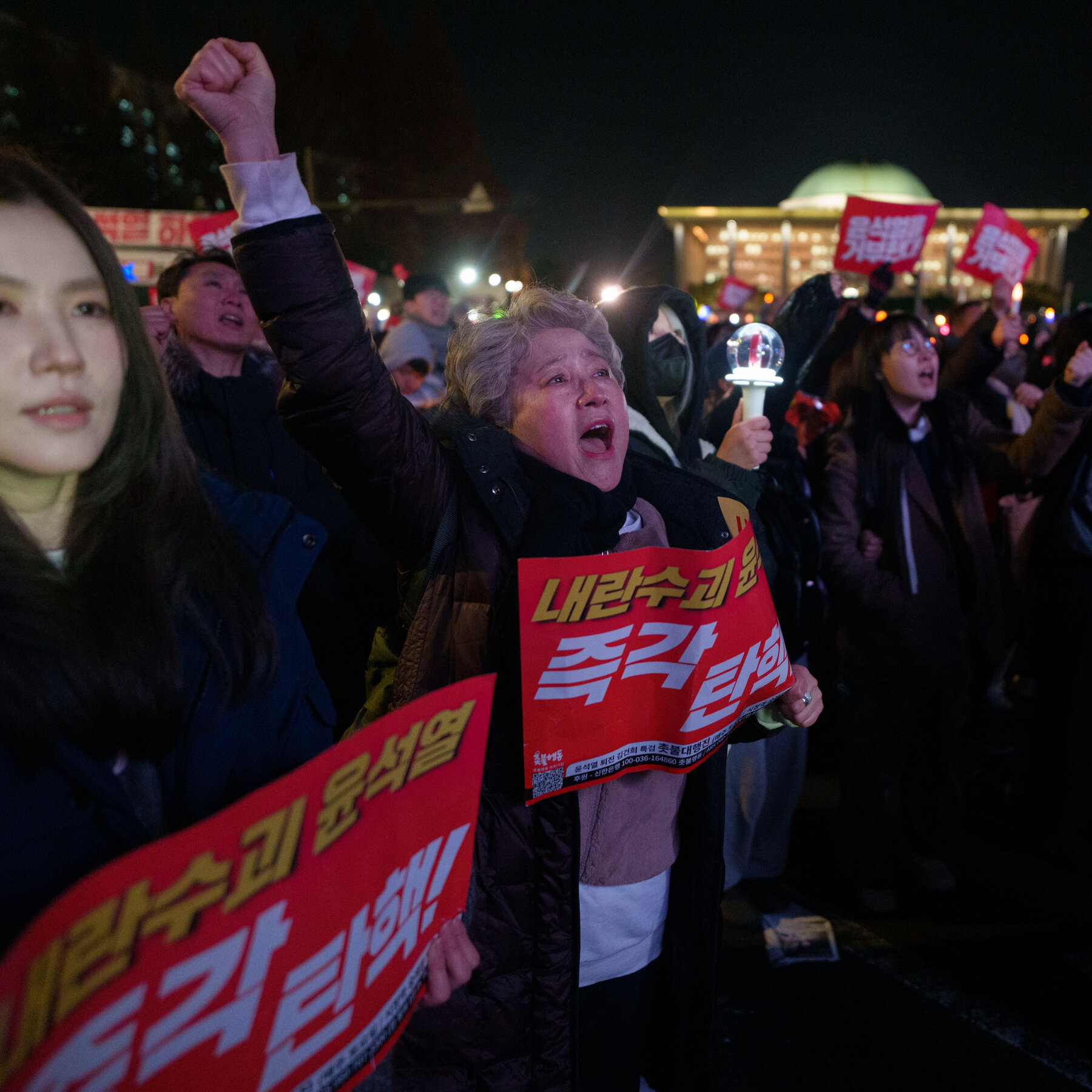 South Korean President Yoon Survives Impeachment Vote After Martial Law