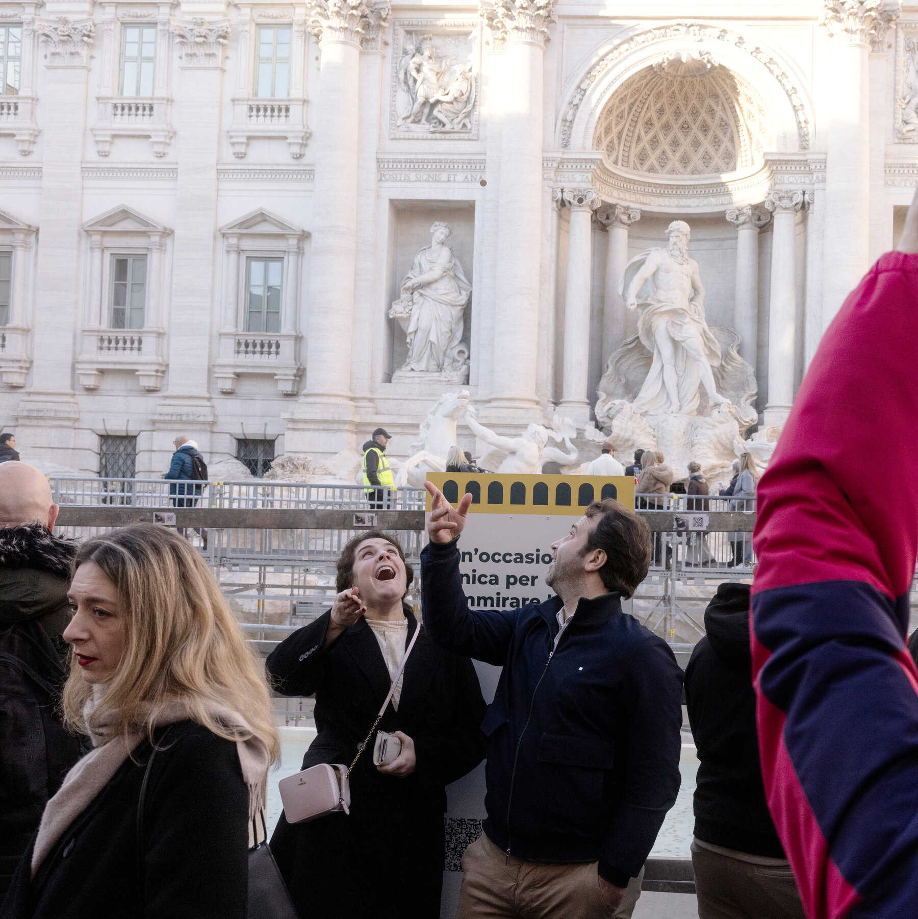 At Trevi Fountain in Rome, Tourists’ Coins Go to Good Cause