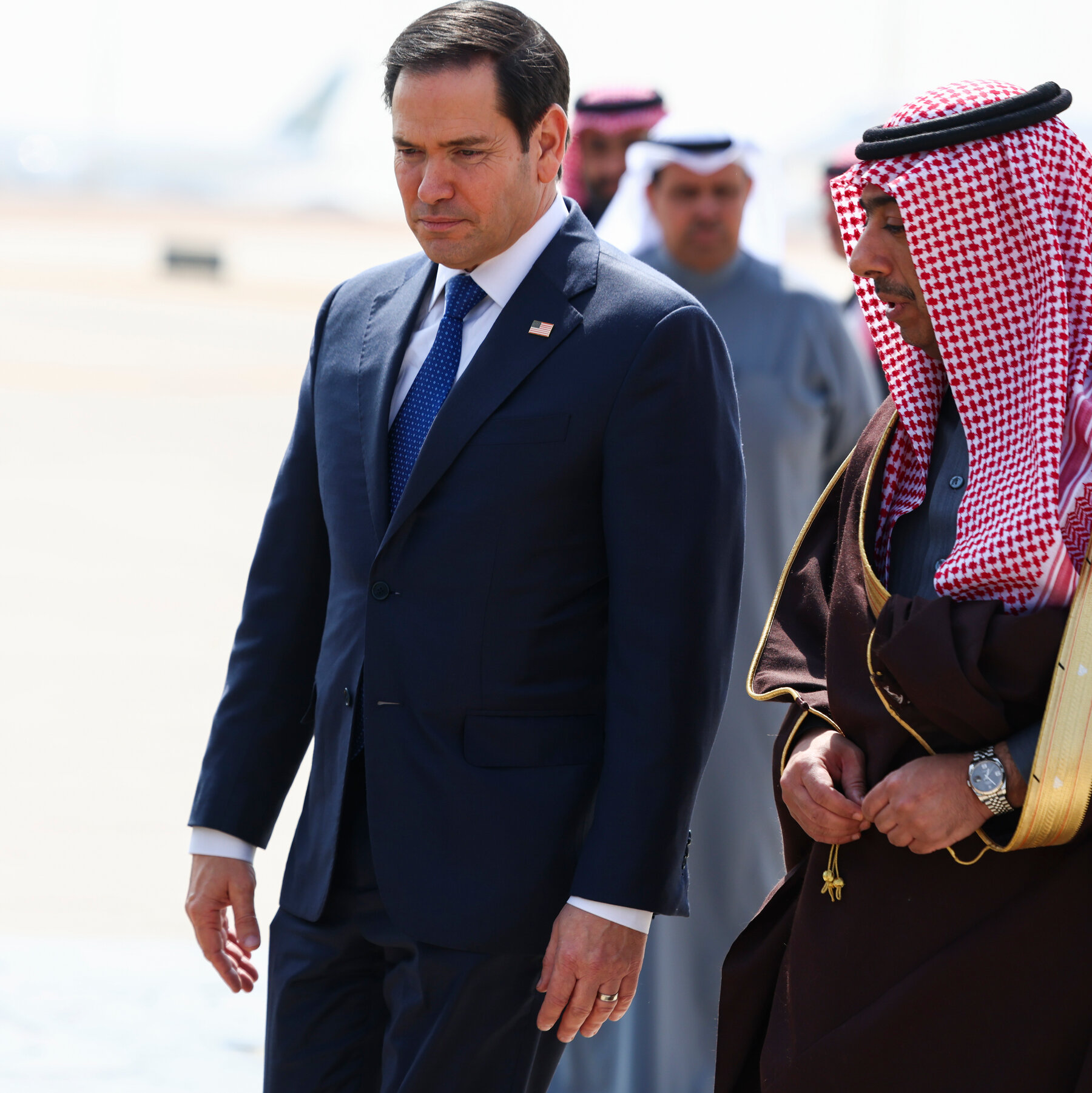 Rubio Lands in Saudi Arabia for Talks on Gaza and Ukraine